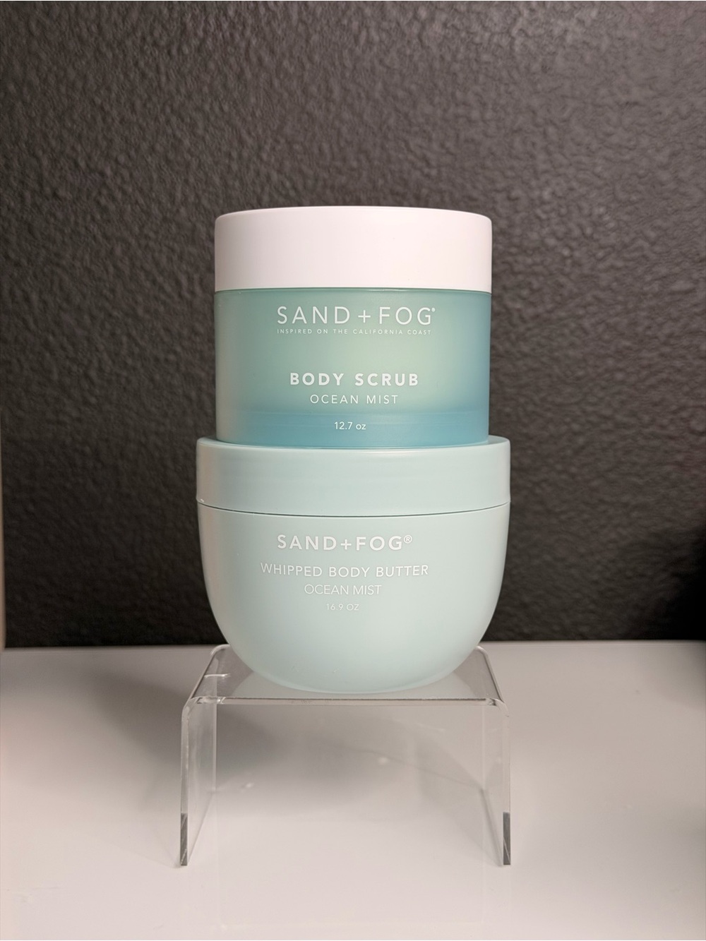 SAND+FOG Ocean Mist Body Scrub & Whipped Body Butter Set